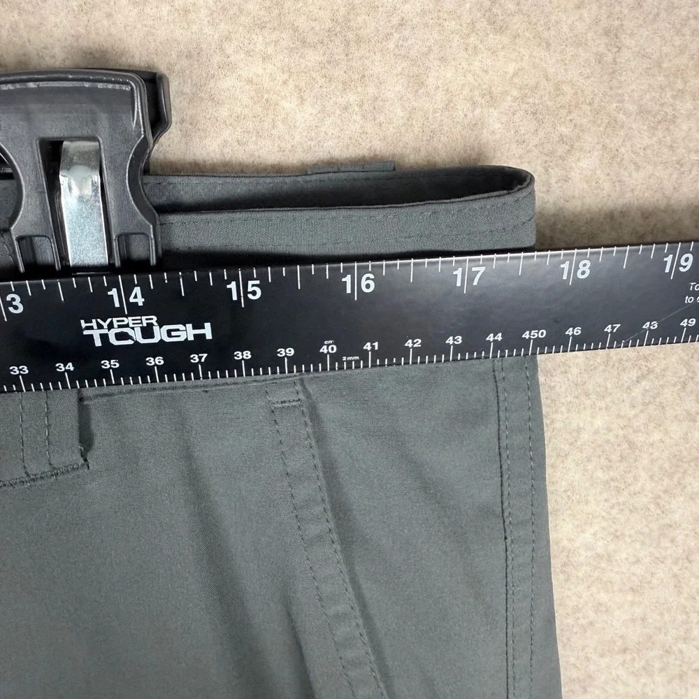 Columbia Hiking Pants 34x34 Omni-Shield Gray Outdoor Straight Leg RN69724